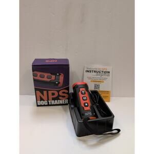 NPS Dog Bark Deterrent Device Dog Training New Open Box